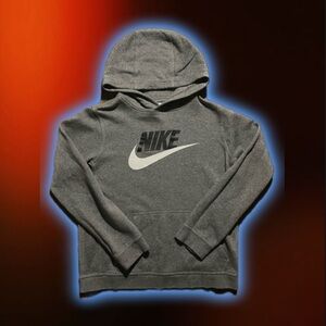Nike Kids Gray Hoodie (like new, worn once)